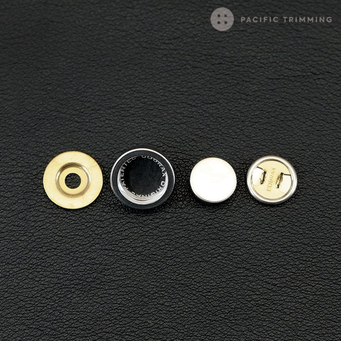 Cobrax Zero Invisible Snap Fastener Button Nickel