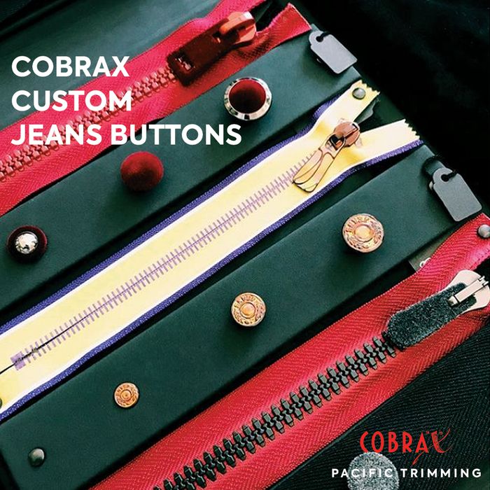 Cobrax Custom Jeans Button – Pacific Trimming