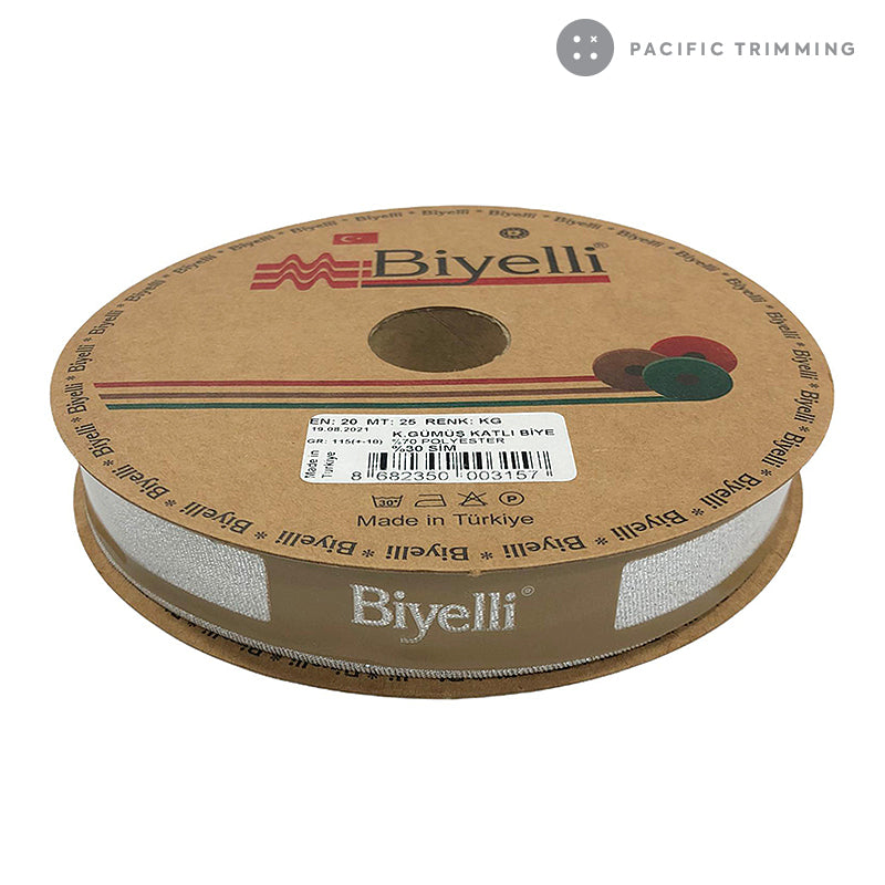 Biyelli Metallic Lame Bias Tape