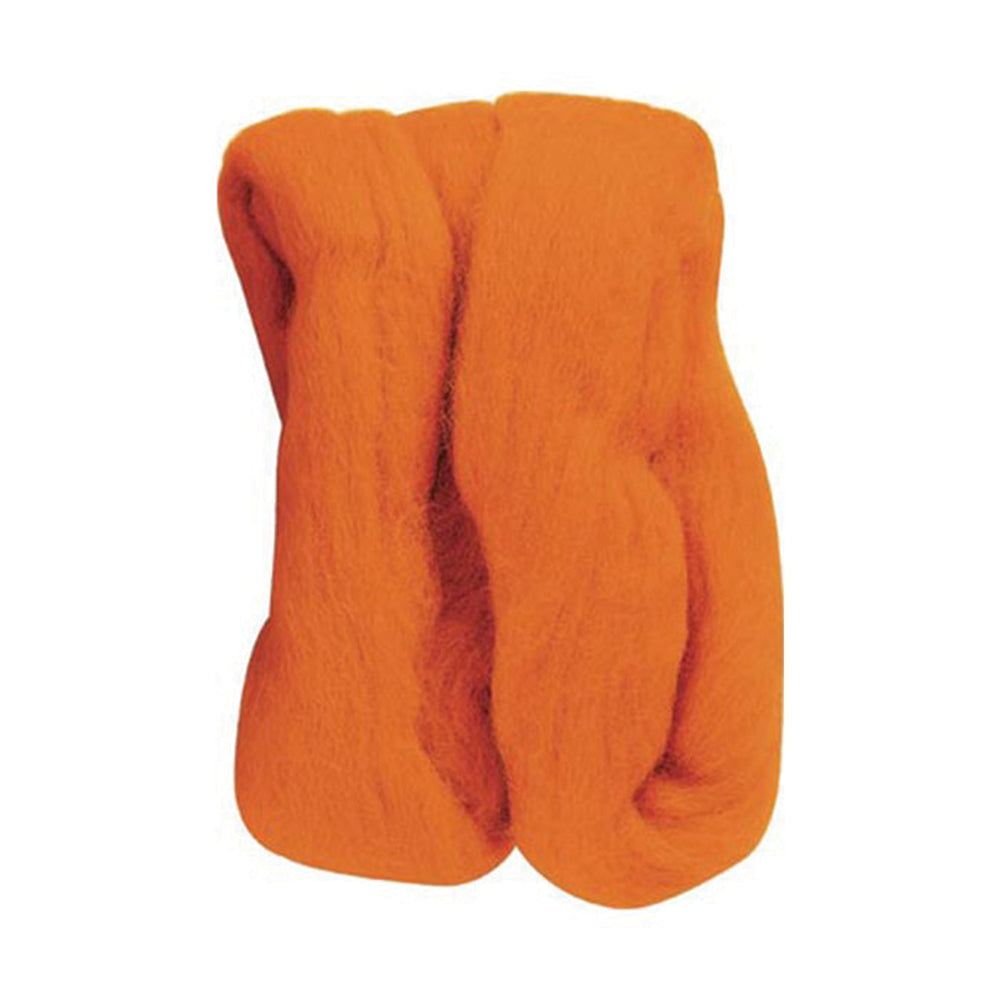 Clover Natural Wool Roving Gold 20g (0.7 oz)