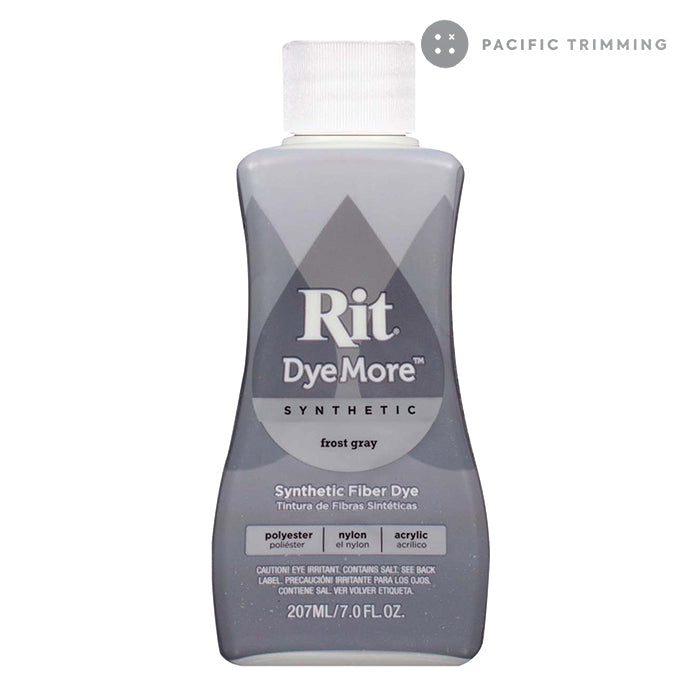 Rit DyeMore Synthetic Fiber Dye, Frost Grey - 7.0 fl oz