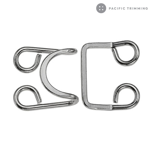 Premium Quality Nickel Free 30mm x 26mm Hook & Eye Multiple Colors