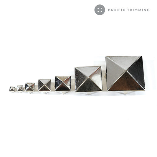 Square Pyramid Shape Studs Nailheads Multiple Colors