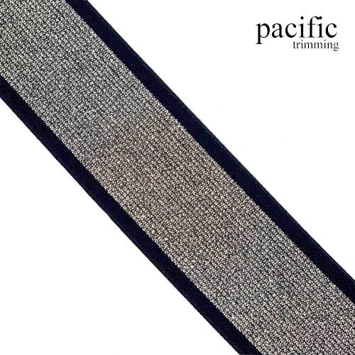 1 Inch, 1 5/8 Inch Metallic Elastic 