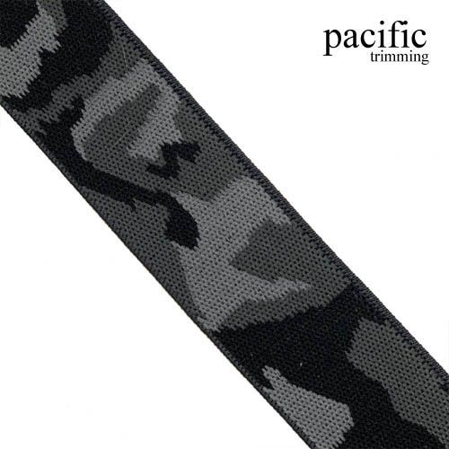 1 Inch, 1 1/2 Inch Camouflage Patterned Elastic
