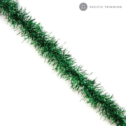 3/4" Christmas Tinsel Garland Non-Wire Metallic String Cord