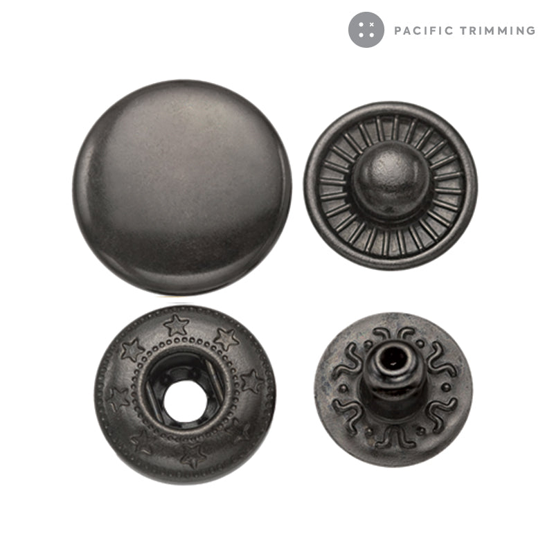 Iron nickel Included Ring-spring Snap Fasteners Button f3 14mm