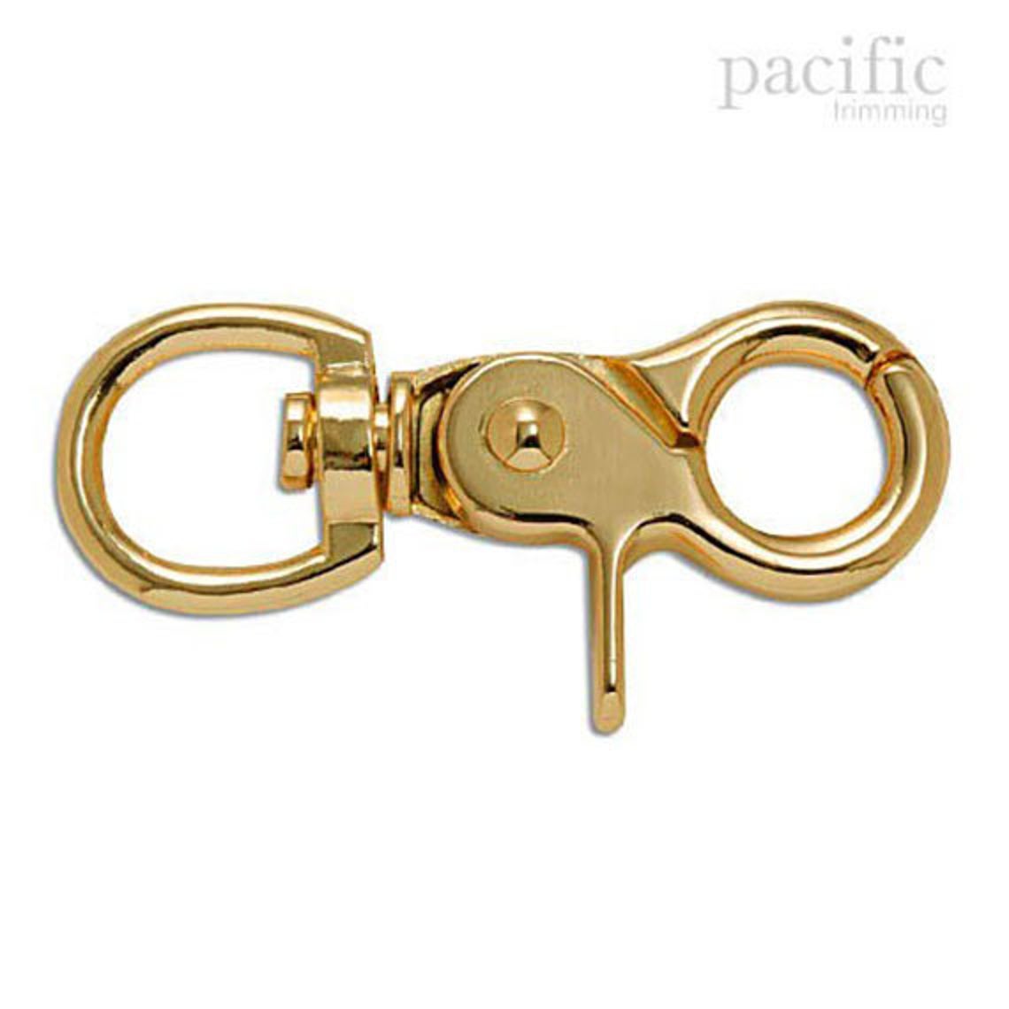 0.63 Inch Trigger Swivel Snap Gold