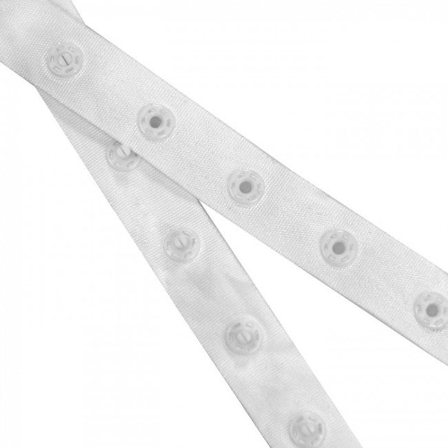 17mm Snap Tape White