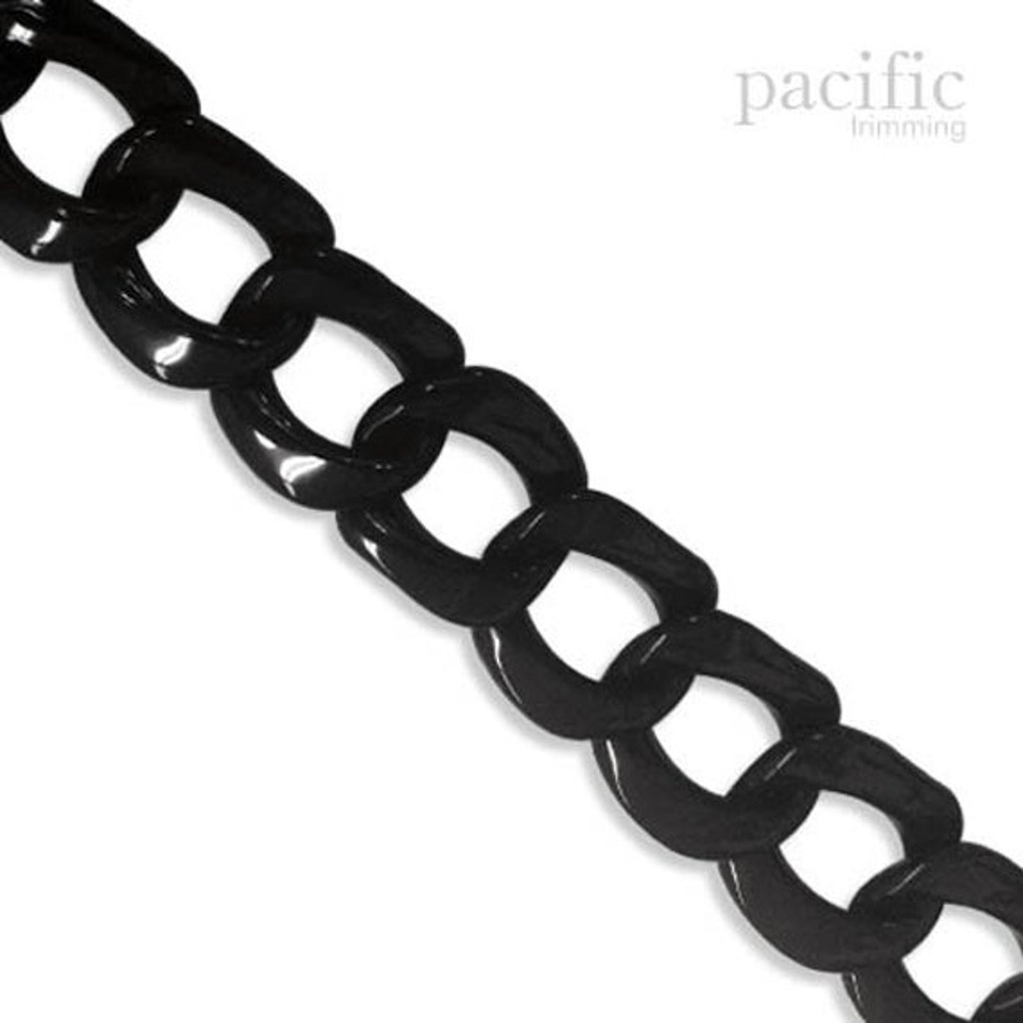 Acrylic Chain Black