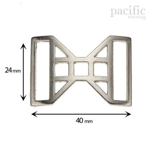24mm Metal Accessory Silver