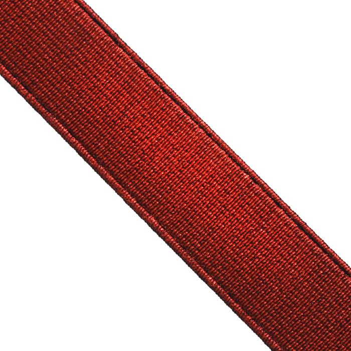 Metallic Elastic Band Red 2 Sizes