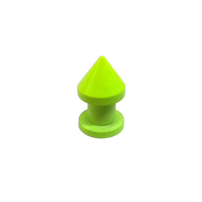 Neon Cone Tree Shape Screw Back Studs Spikes Multiple Colors