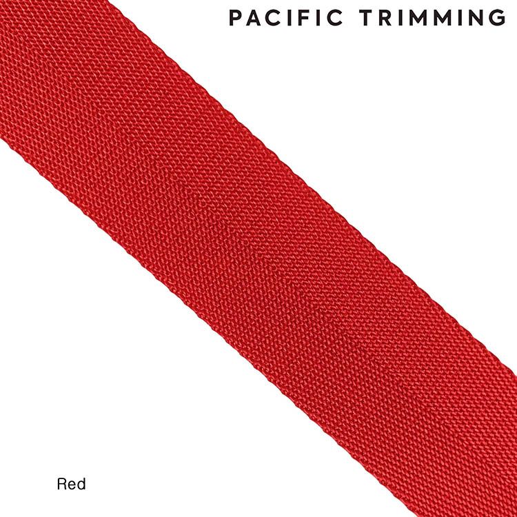 1 Inch Nylon Webbing Red