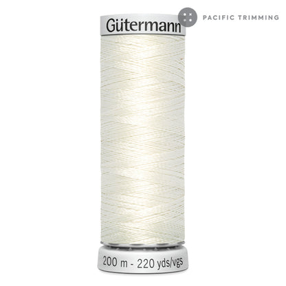 Gutermann Dekor Rayon Machine Embroidery 200M Colors #1000 to #2065