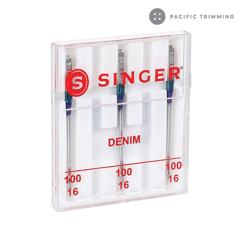 Singer Denim Needles, Size 100/16