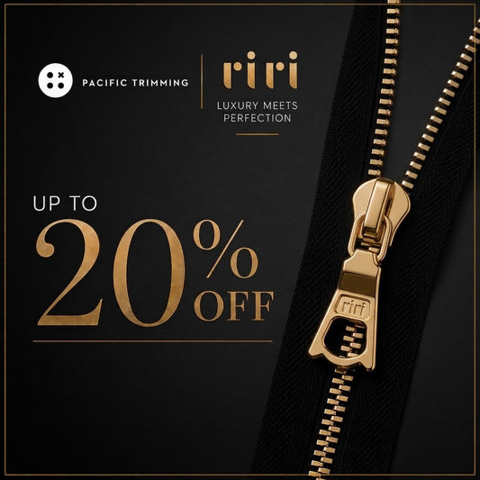 [~20% Discounts Event] riri Metal Zipper