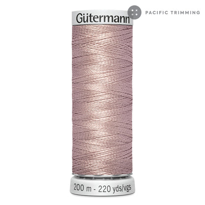 Gutermann Dekor Rayon Machine Embroidery 200M Colors #2100 to #4466