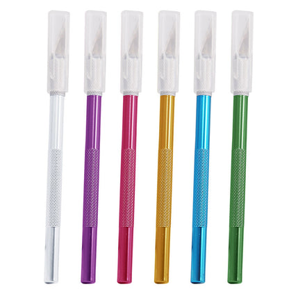 Engraving Non-Slip Metal Carving Knife Set