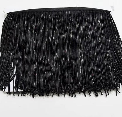 Glass Beaded Tassel Fringe Trim