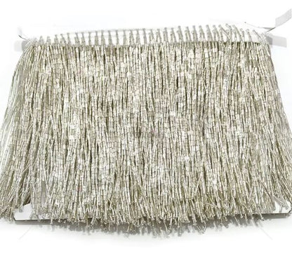 Glass Beaded Tassel Fringe Trim