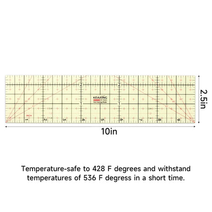 Kearing Patented Hot Hem Ruler