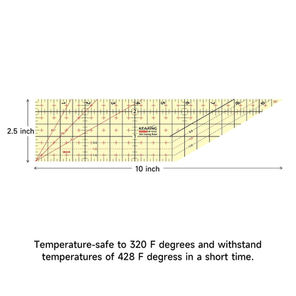 Kearing Patented Hot Hem Ruler