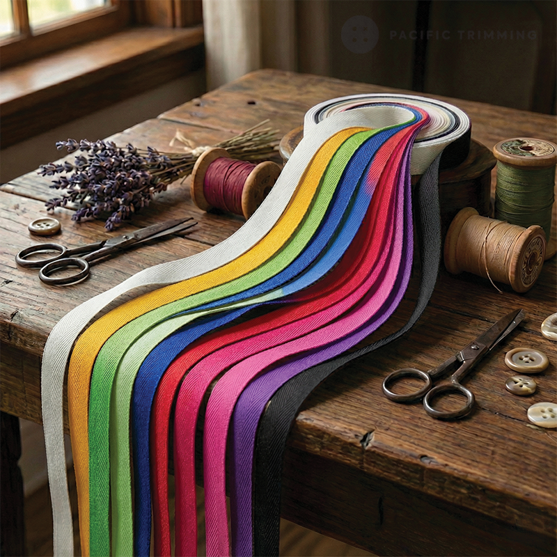 1" Polyester Herringbone Twill Tape