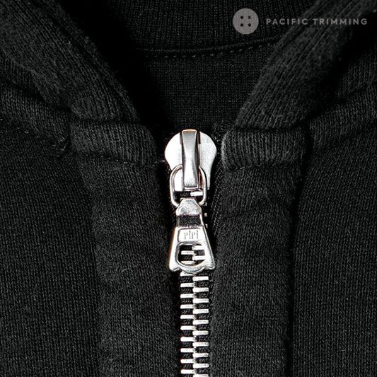 Riri Zipper M8 One Way Titanium Teeth Metal Zipper (Matte Finish)