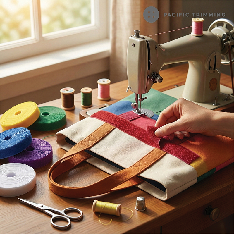 1" Premium Quality Velcro Sew on Hook and Loop Fastener Tape Multiple Colors