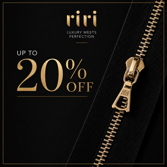 [~20% Discounts Event] riri Metal Zipper