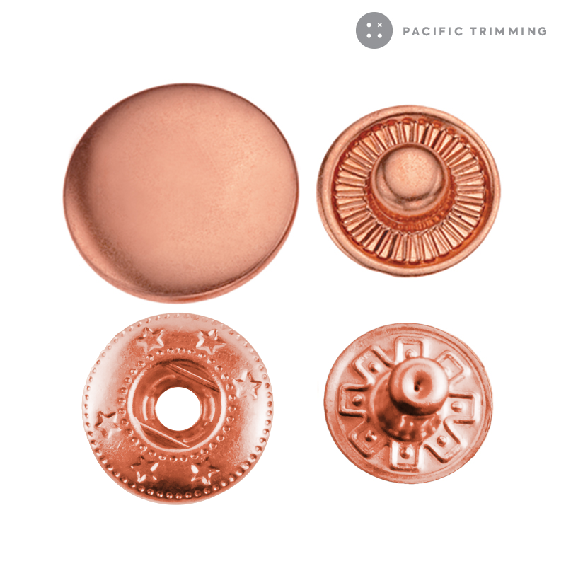 Premium Quality Standard Spring Snap Fastener Copper – Pacific Trimming