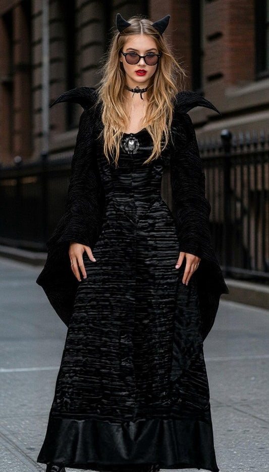 Dark Sorceress Queen Halloween Costume