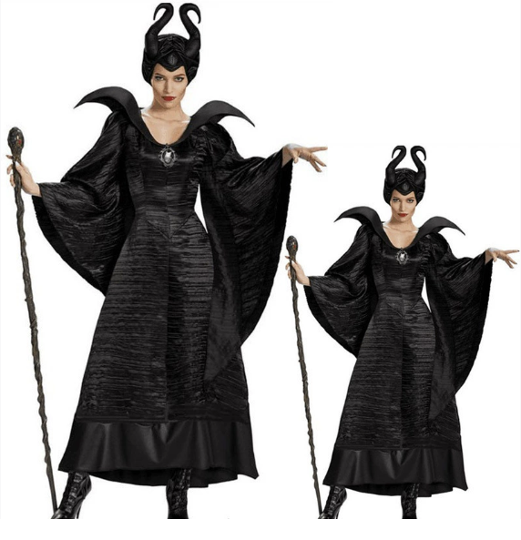 Dark Sorceress Queen Halloween Costume