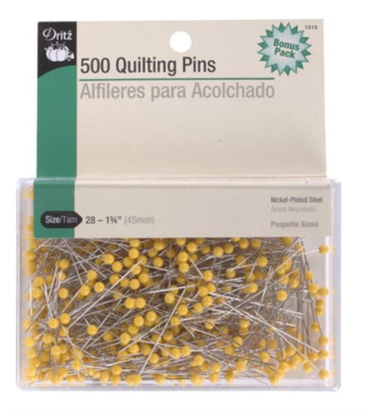 Dritz Jumbo Quilt Pins (500 Count)
