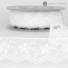 Load image into Gallery viewer, Premium Quality 1 3/8&quot;, 2 3/4&quot; Flower Embroidered Lace
