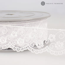 Load image into Gallery viewer, Premium Quality 1 3/8&quot;, 2 3/4&quot; Flower Embroidered Lace
