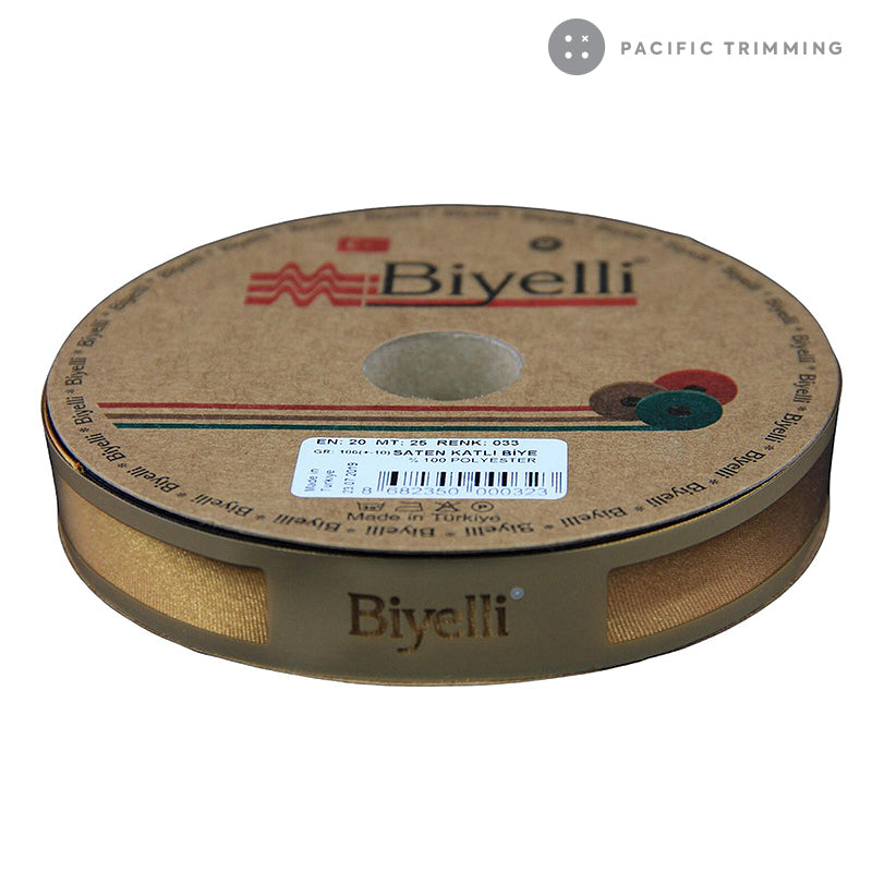 Biyelli 3/4" Satin Bias Tape #33 - Pacific Trimming