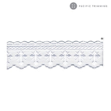 Load image into Gallery viewer, Premium Quality 2 3/16&quot; Embroidered Lace with Cross
