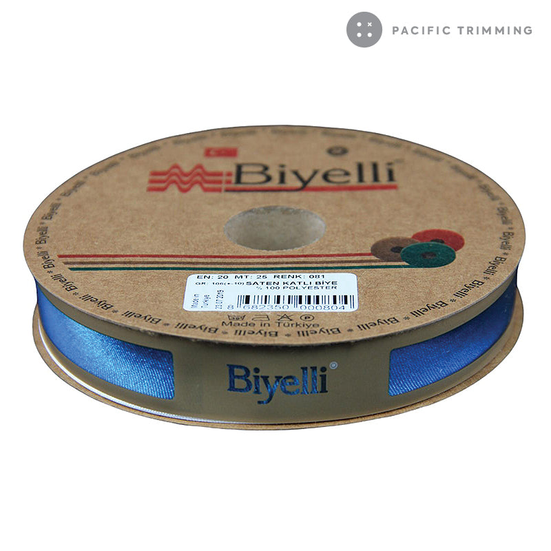 Biyelli 3/4" Satin Bias Tape #81 - Pacific Trimming