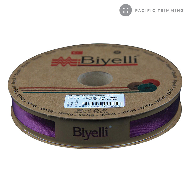 Biyelli 3/4" Satin Bias Tape #83 - Pacific Trimming