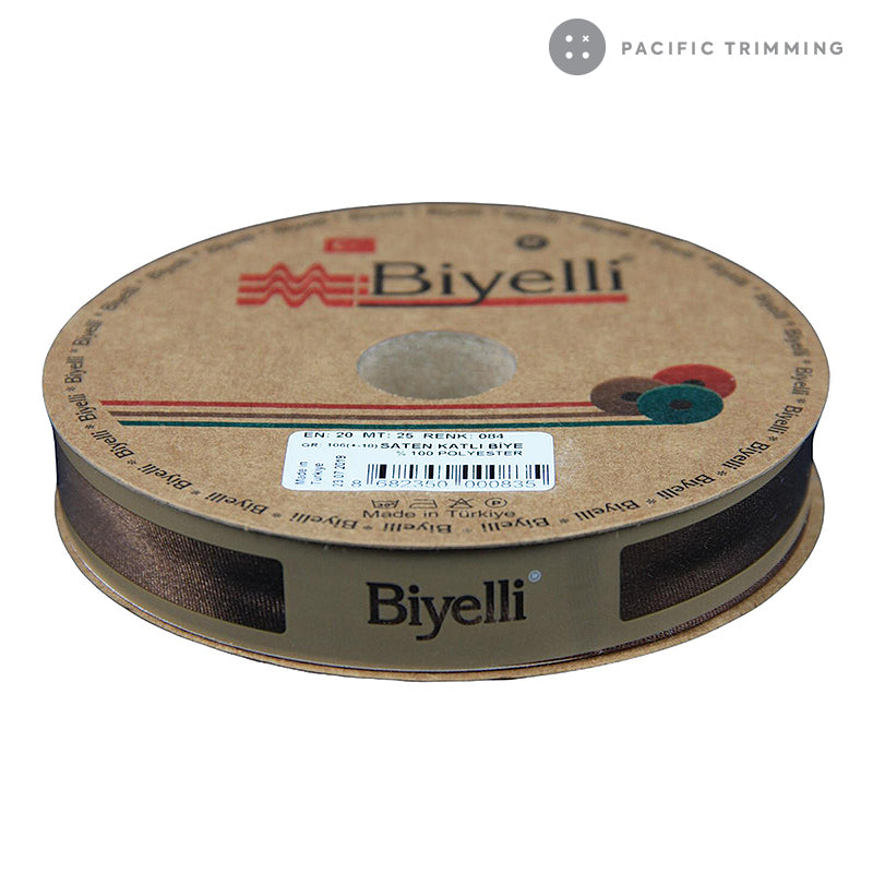 Biyelli 3/4" Satin Bias Tape #84 - Pacific Trimming