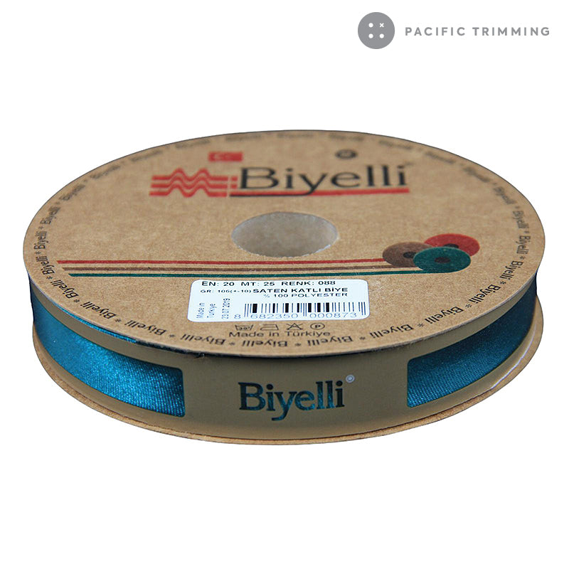 Biyelli 3/4" Satin Bias Tape #88 - Pacific Trimming