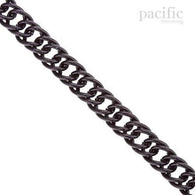 Load image into Gallery viewer, Double Linked Metal Chain Gunmetal

