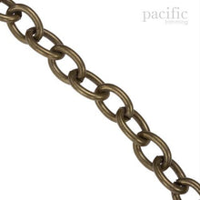 Load image into Gallery viewer, Cable Metal Chain Antique Brass
