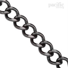 Load image into Gallery viewer, Metal Round Chain Gunmetal
