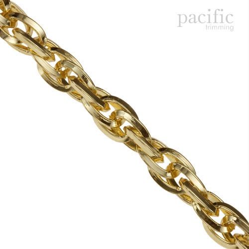 Fashion Overlapping Chain Gold