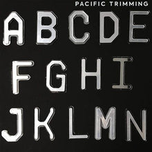 Load image into Gallery viewer, Mirror Letter Patches Silver
