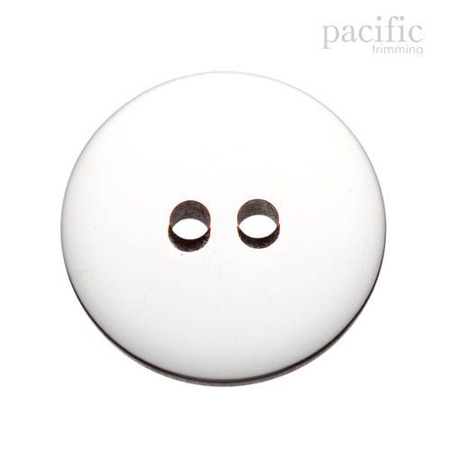 2 Hole Polyester Clear Transparent Button 120009GC