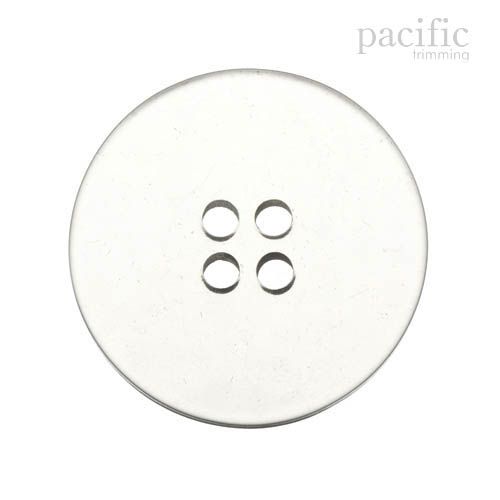 4 Hole Polyester Clear Transparent Button 120023GC